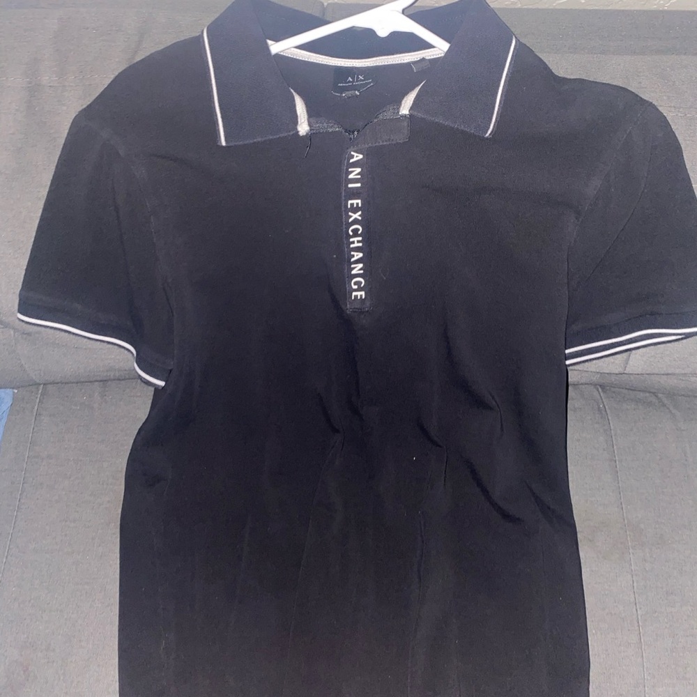 Black Armani exchange shirt